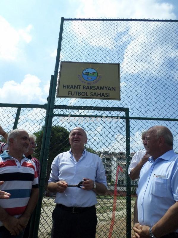 Hrant Barsamyan tabelasını asmak Aytaç'a nasip oldu