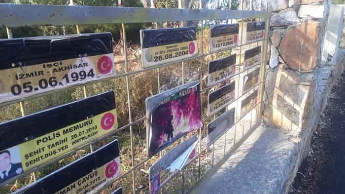 B&uuml;y&uuml;kada, Kurşunburnu "ŞEHİT ORMANI" bakımsız hali y&uuml;rekleri sızlattı